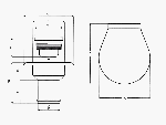 DECKFILL FOR GASOLINE W/COVER — 194.12 MAVIMARE