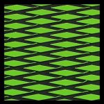 1050x1600 cm, 2T CUT DIAMOND W/PSA - LIME GREEN on BLACK — SHT40D-2TPSA-LG-BLK SBT