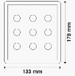 HORIZONTAL POWER PANEL — L0680006 TREM