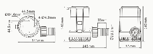 ОСУШИТЕЛНА ПОМПА S13A 12V 2000 GPH — SFBP1G200013A