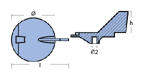 ЦИНКОВ АНОД YAMAHA — REC6J9-45371-01