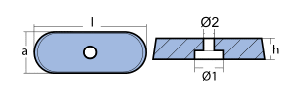 ЦИНКОВ АНОД YAMAHA — REC68T-45251-00