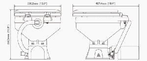 ELECTRIC TOILET 12V — SFMTE101