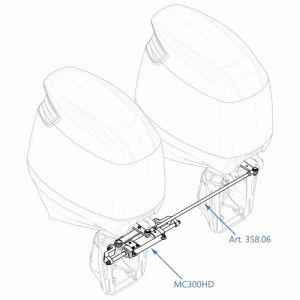 ЩАНГА ЗА СВЪРЗВАНЕ НА ДВА ДВИГАТЕЛЯ 820mm — 358.06 MAVIMARE