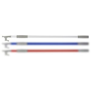 КУКА /КАНДЖА/ БЯЛА АЛУМИНИЕВА ТЕЛЕСКОПИЧНА115-200 mm, ф25/30 mm — R0074121 TREM