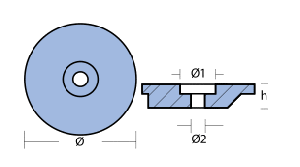 PLATE  SUZUKI 9,9-15 HP — 01206 TSEAL