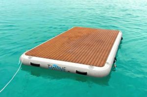 НАДУВАЕМА ПЛАВАЩА ПЛАТФОРМА T-WAVE 250x150x15 см. — B2015250 TREM