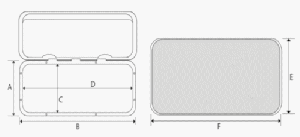 WATERPROOF AAS WALKABLE INSPECTION HATCH — L5433606 TREM