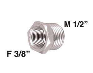 SHOWER HOSE ADAPTER FROM 3/8“ to 1/2“ — N0112241 TREM