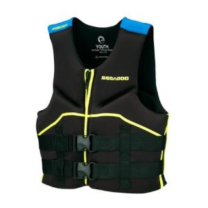 НЕОПРЕНОВА ЖИЛЕТКА ДЕТСКА SEA-DOO Jr. Freedom / 25-40 kg / Black — 2859730990 BRP