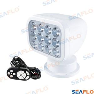 ПРОЖЕКТОР С РАДИО-ДИСТАНЦИОННО 12LED 28W 10-30V, IP65, 2700Lm, /бял/	 — SFSL2700W01W