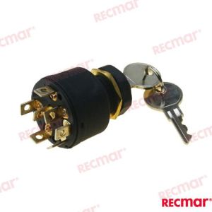 IGNITION STARTER SWITCH PLASTIC TT-4POS — REC41030