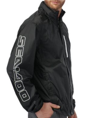 WINDPROOF JACKET MEN BLACK — 4547000690 BRP
