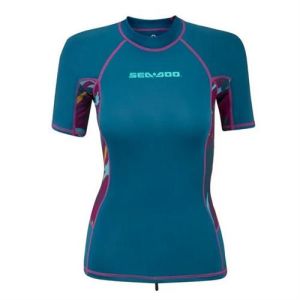 БЛУЗА  КЪС РЪКАВ ДАМСКА С UV-ФАКТОР / L / — 4543120989 BRP