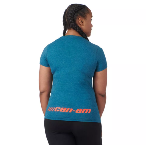 CAN-AM WOMEN`S T-SHIRT WMN BLUE — 4547210482 BRP