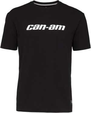 CAN-AM MEN`S T-SHIRT LOGO BLACK — 4544301290 BRP