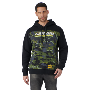 CAN-AM MEN`S LONG SLEEVE HOODIE CAMO — 4547811270 BRP