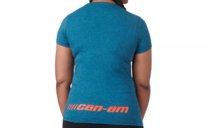 CAN-AM WOMEN`S T-SHIRT WMN BLUE — 4547210482 BRP