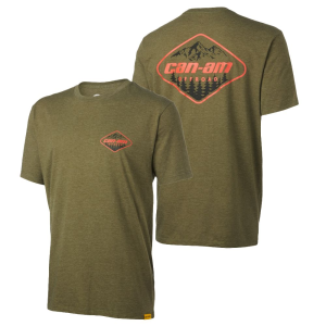 CAN-AM MEN`S T-SHIRT GREEN — 4547590977 BRP