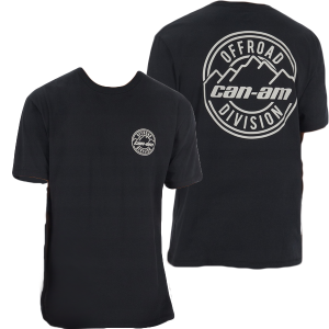 CAN-AM MEN`S T-SHIRT BLACK — 4547561290 BRP