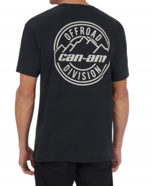 CAN-AM MEN`S T-SHIRT BLACK — 4547561290 BRP