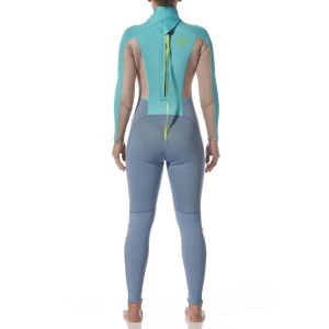 Essential 3/2mm Full Wetsuit - Womens AZURE/NIMBUS 8 — P203710 TYPHOON