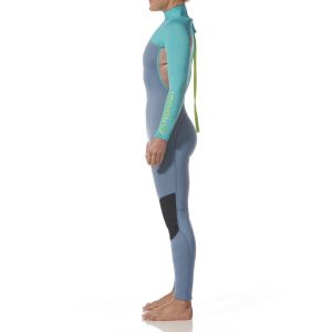 Essential 3/2mm Full Wetsuit - Womens AZURE/NIMBUS 8 — P203710 TYPHOON