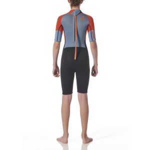Essential 3/2mm Shorty - Youth EMBER/BLACK Y-L — P203227 TYPHOON