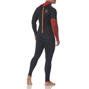 Performance 3/2mm Full Wetsuit BZ - Mens BLACK/SUNDOWN XL — P203747 TYPHOON