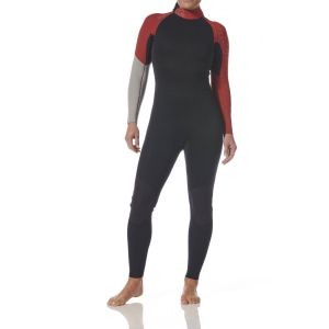 Performance 3/2mm Full Wetsuit BZ - WMNS BLK/SUNDOWN 10 — P203754 TYPHOON