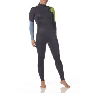 PERFORMANCE 3/2mm Full Wetsuit CZ WMNS GRAPHITE/LIME 8 — P203757 TYPHOON