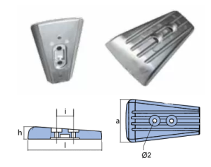 PLATE FOR STERN DRIVE VOLVO PENTA SX 2 4T — 00733BIS TSEAL