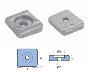 PLATE  FOR ENGINE HONDA 32x28 — 01409 TSEAL