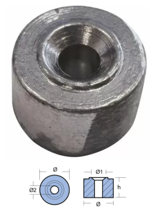WASHER FOR ENGINE DIAM.24 OF ZINC — 01408 TSEAL