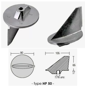 SHORT SKEG FOR ENGINES MERCRUISER 50 HP — 00800 TSEAL