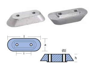 АЛУМИНИЕВ АНОД HONDA — 01402AL TSEAL