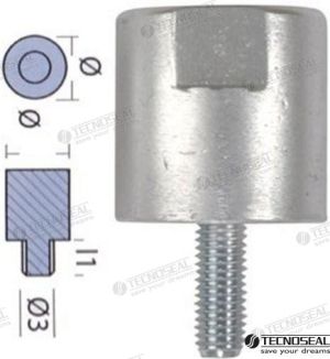 ROD FOR COOLER YANMAR  DIA 40 — 01310 TSEAL