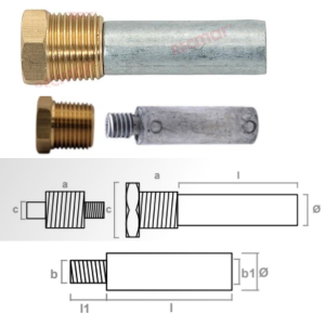 ZINC ANODE — REC27210-200370