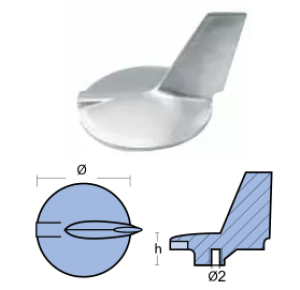 SKEG FOR ENGINE DIREZIONALE MARINER-YAMAHA — 01145 TSEAL