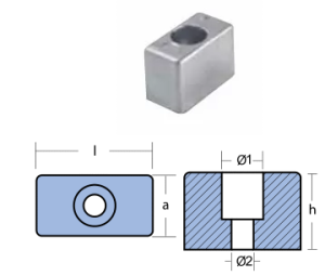 ANODE OMC COBRA — 00911 TSEAL