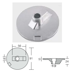 ZINC ANODE — MM-800835 RAK