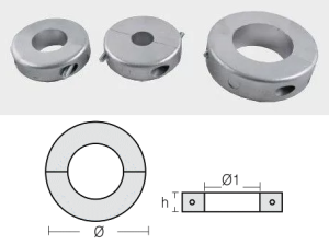 ZINC ANODE — SHF-800550 RAK