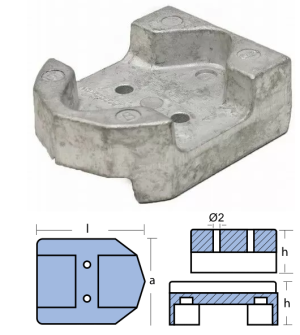 ЦИНКОВ АНОД MERCRUISER — REC821631Q1