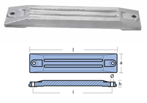 ЦИНКОВ АНОД HONDA — REC06411-ZW1-020