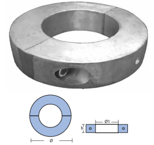 ЦИНКОВ АНОД ЗА ВАЛ 30 mm — CMC30EURO