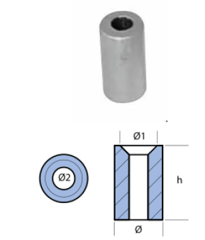 WASHER LUNGA FOR ENGINE YAMAHA — 01163 TSEAL
