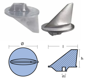 ЦИНКОВ АНОД MARINER-YAMAHA — 01101 TSEAL