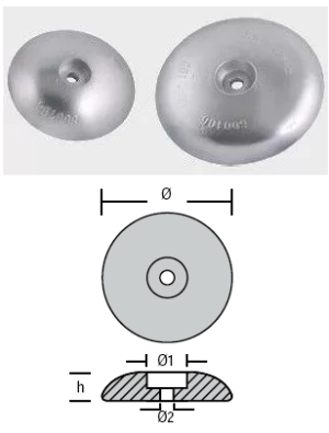 ZINC ANODE — RDR-800102 RAK