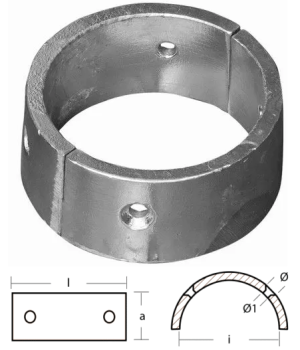 GORI PROPELLER NUT ф80 mm — 01023 TSEAL