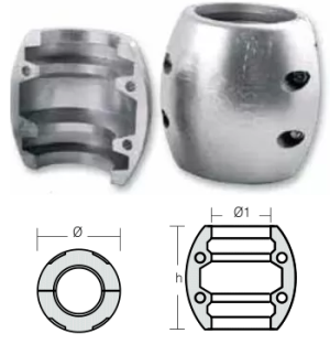ZINC ANODE — SHF-800517 RAK